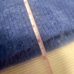 Magaschoni  Periwinkle Blue Alpaca Wool Blend Oversized V-Neck Sweater Women’s L Photo 2