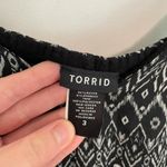 Torrid  3 Plus Size Skull Ikat Print Double Layered Cami Black Cream Tank Top 3X Photo 4