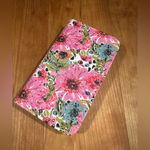 Buxton Snap Card Case Wallet Floral Spring Pink Flowers Photo 0
