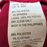 Blondie Nites  one shoulder satin dress size 3 Photo 6