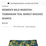 Patagonia NWT barely baggies Tasmanian Teal Photo 5