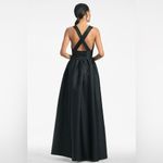 Sachin + Babi  Womens Black Kenzia Gown Photo 4