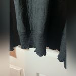 Justify new  Junior Plus Sz 2X black Shirt long Sleeve Blouse Photo 9