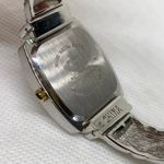 Studio women watch cuff bangle bracelet 25mm quartz two tone size 6” running Photo 5