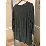 Sophia Mizra Long Sleeve T Shirt Dress NWT Size‎ Large Gray Photo 1