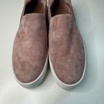 Vince  Womens Warren Suede Platform Casual Slip on Sneakers Hydrangea Size 6.5M Photo 2