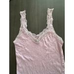 American Eagle VTG  Women Lace Trim Y2K Cami Size L Purple Elena Gilbert Preppy Photo 1