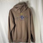 Scotch & Soda  Brown Hoodie with Graphic Photo 3