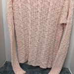 Sonoma Womens  Pink Cable Knit Sweater Sz XS Cozy Cottage Preppy Photo 1