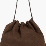 Rebecca Minkoff Slouchy Soft Leather Tote Brown Suede NWOT Photo 0