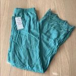 🆕Pretty Angel Linen Blend Aqua Lace Photo 4