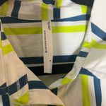 Anthropologie  Striped Shirt Dress - Blue, Green, White Photo 7