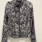Athleta  Salutation Floral Textured Jacket Women’s M Photo 3
