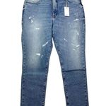 Good American NWT Classic Slim Bootcut Jean Sexy High Rise 14 / 32 Indigo Blue Photo 1