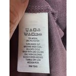 Sigrid Olsen XL Tunic Dress Purple Short Sleeve Pockets Casual Everyday Photo 1