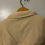 Outdoor Voices  Fleece full zip jacket cream oatmeal women’s medium Photo 3