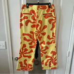 958 Arthur MID RISE FLARE PANT IN TEQUILA SUNRISE Orange Size 8 Photo 3