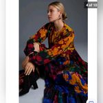 Anthropologie  Siddhartha Bansal Button-Front Tiered Floral Maxi Dress Si… Photo 3