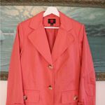 Gallery Peach  Trench Coat SZ Small Photo 1
