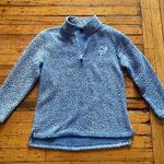 Disney Lilo and Stitch Sherpa Quarter Zip Pullover Size Medium Photo 0