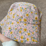 Urban Outfitters Floral Pink Bucket Hat Photo 0
