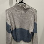 Grey Bandit Color Block Sweater Photo 1