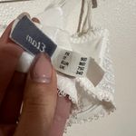 Etam white lace floral embriordery Balconette Bra in bride wedding bridal 34D Size undefined Photo 5