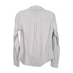 STIO Grey Gingham Check Bircher Shirt Long Sleeve Button Up Women's Small Gray Photo 1