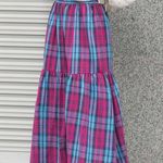 Rose Pink Plaid Skirt Size M Photo 1