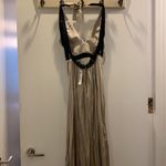 BCBG max azria nude silk evening gown Photo 9