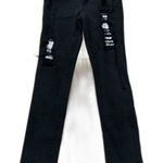 Tripp NYC  Daang Goodman Jeans Womens 9 Black Skinny Goth Y2K Ripped Distressed Photo 0