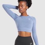 Gymshark Vital Seamless LS Crop Photo 0