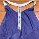 Nike Racerback Tank Top Women's Small " Just Do It" Straps Purple & Green EXC Photo 2