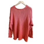 Chelsea and Theodore Cinnamon Pullover Popcorn Knitted Women’s Sweater SZ M Orange Size M Photo 1