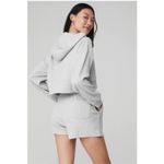 Alo Yoga Muse Hoodie Athletic Heather Grey XS Photo 2