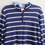 Vineyard Vines Striped Quarter Zip Pullover Sweater Photo 1