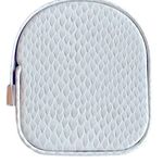 Jimmy Choo NWOT AUTHENTIC Faux White Snake Skin Sunglasses / Eyeglasses Case Photo 7