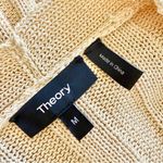 Theory  Merletto Wide Rib Kimono Long Cardigan Duster Pumpkin Seed Sz M Photo 6