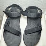 Teva  Universal Platform Sandals Womens US 8 Black Strappy‎ Flatform Casual Photo 2