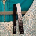 Kensie L Polka Dot Pleated Party Dress Photo 9