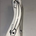 JAIME BRAND FROM THE UK.. NEW WHITE FAUX LEATHER HANDBAG SILVER ACCENTS/STUDS Photo 4