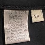 Rag and Bone Black Plush Deep Blue Legging Jean Low Rise Size 24 Pockets Stretch Photo 8