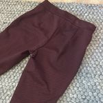 Theory Red Black Checkered Pant Size Small Photo 5