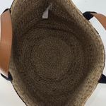 Anthropologie Beaded Tanzana Jute Bag Tote Basket Large Photo 5