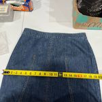 Talbots Vintage Denim Mermaid Fit N Flare Maxi Skirt Womens 10 Modest No Slit Photo 5