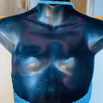 Tommy Hilfiger  blue and black bikini top Photo 3