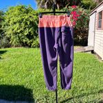 Nike  Icon Clash Jogger Sweatpants in Purple Peach Size M Photo 2