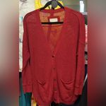 Free People NWOT  We The Free Chickadee Cardigan - Syrah red maroon - XS Photo 5