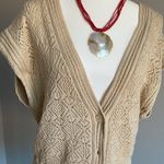 Marc New York Cream Knit Women's Sweater Vest Size XL Photo 2