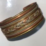 Nepalese Cuff Bracelet | Hand Photo 3